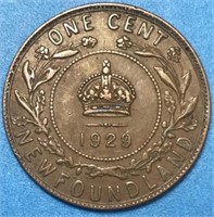 1929 NFLD Large Cent