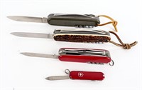 Knife 4 Victorinox Swiss Army Knives
