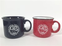 (2) DLR Mustang Ranch Coffee Mugs