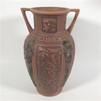 Roseville Florentine Vase, Brown