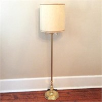 Brass Toned Floor Lamp