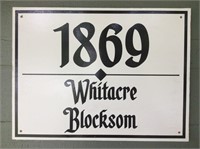 Custom Made Historical Building Plaque