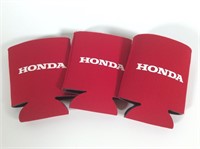 (3) Honda Coozies
