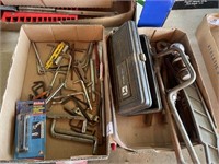 BOX OF ALLEN KEYS AND SOCKETS