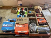 HARDWARE COLLECTION - LOTS OF NEW IN THE BOX NAILS