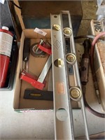 CLAMPS, LEVELS, SQUARE AND MORE