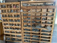 WALL OF NUTS AND BOLTS / NOT THE CABINET