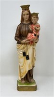 Italian Columbia Statuary Mary & Jesus Figurine