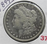 1899-S Morgan Silver Dollar.