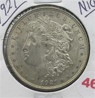 1921 Morgan Silver Dollar. Nice.
