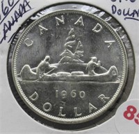 1960 Canadian Silver Dollar.