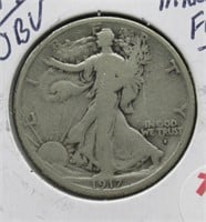 1917-S OBV Mint Mark on Front Walking Liberty