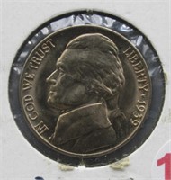 1939-D Jefferson Nickel.