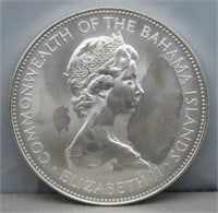 UNC Specimen $5 Coin of the Bahamas Minted By The
