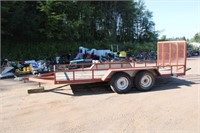 Home made tandem axle trailer