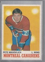 PETE MAHOVLICH 1970-71 O-PEE-CHEE #58 2ND YEAR