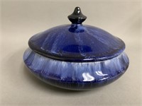 Rare Blue Mountain Pottery Lidded Dish