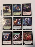 World of Warcraft Lot of 9 cards