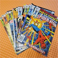 Lot of 13 Marvel Spectacular Spiderman Comics