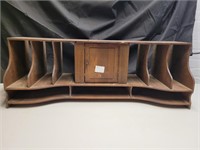 Shelf insert from a roll top desk. 10x27x9.