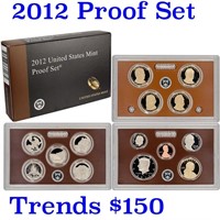 2012 United States Mint Proof Set - 14 pc set. Key