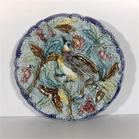 MAJOLICA PLATE LECAT WASMUEL