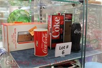 (6) Coca Cola Radios: