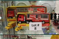 Coca Cola Toy Trucks: