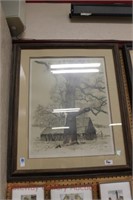 Merv Corning Limited Edition Color Lithograph: