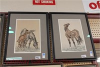 Pair Horse Prints: