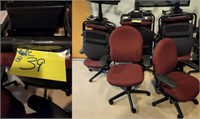 8 STEELCASE OFFICE CHAIRS