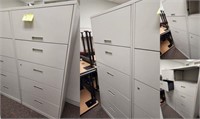 2 STEELCASE LATERAL FILE CABINETS