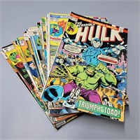 Lot of 26 Marvel Hulk Comics