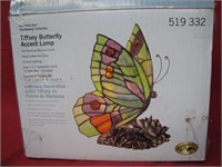 New* Tiffany Accent Butterfly Lamp