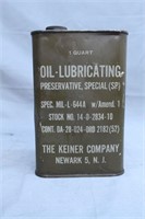 1960's Military Oil Can