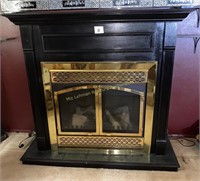 Majestic Electric Fire Place with Mantle