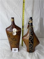 Wood Vase Decor