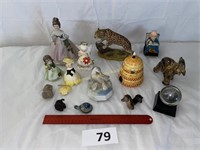 Music Box (woman & ducks) Figurines and Decor