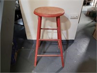 wooden stool 26in, seat