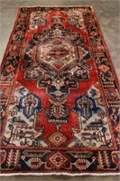 Nahavand Hand Woven Rug 4.10 x 9.10 ft