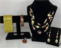 Necklace Bracelets & Earrings