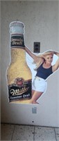 Vintage Miller Genuine Draft tin sign