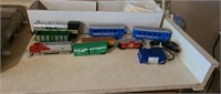 Miscellaneous HO trains, train cars, track,