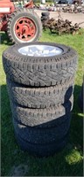 5-Late Model Jeep Tires 255/75R17