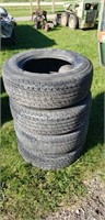4- General P255/70R17 Used Tires