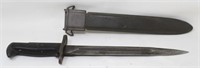 Vintage U.S. Bayonet & Scabbard M-1 Gar-UU
