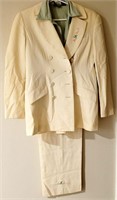 Alpha Kappa Alpha (AKA) - White Sz 8 Pant Suit +