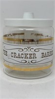 Pyrex The Cracker Barrel Glass Canister