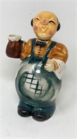 1950s Ceramic Bartender Decanter Barman