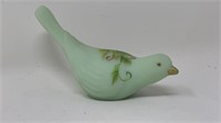 Fenton Glass Handpainted Bird Figurine